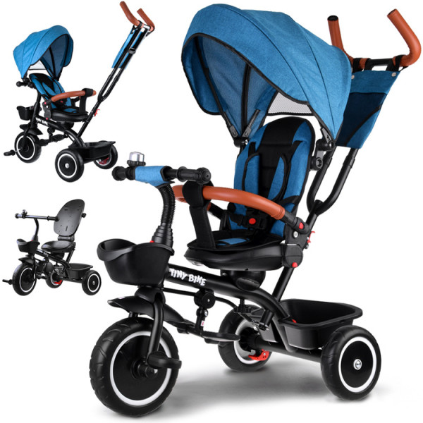 Детский трехколесный велосипед Tiny Bike 3в1 SP0650 Green