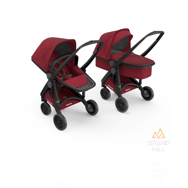 Коляска Greentom 2в1 шасі Black