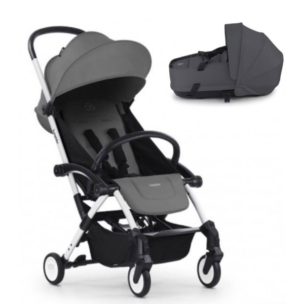 Коляска 2в1 Bumprider Connect 3 шасси White