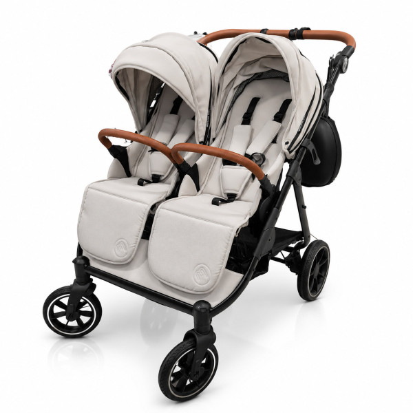 Прогулочная коляска для двойни Baby Monsters EASY TWIN 5.0