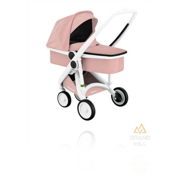 Коляска Greentom Upp Carrycot шасі White
