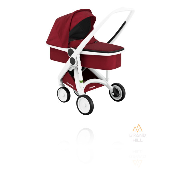Коляска Greentom Upp Carrycot шасі White