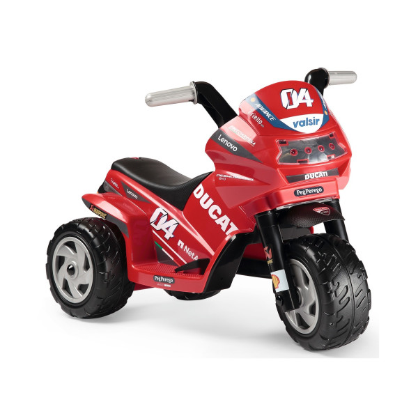 Детский трехколесный электробайк Pep Perego MINI DUCATI EVO 6V