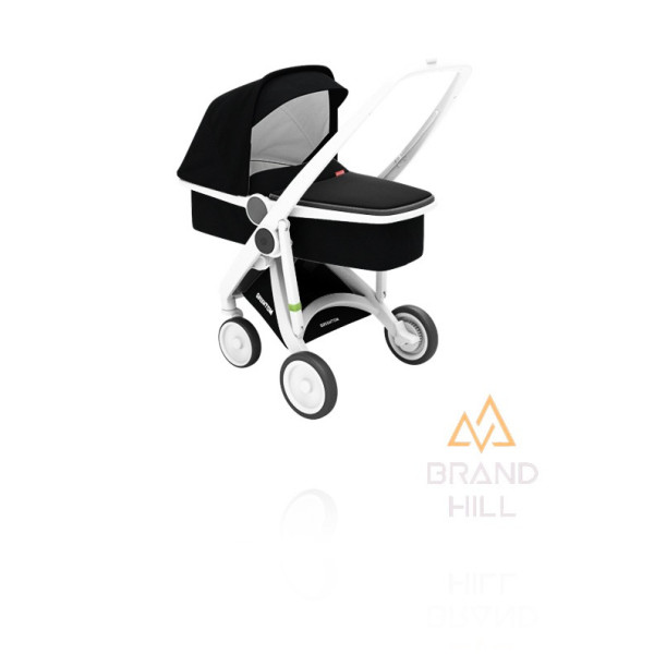 Коляска Greentom Upp Carrycot шасі White