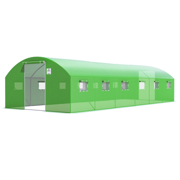 Садовая теплица-парник 32m2 Cultivo 4x8x2 Green