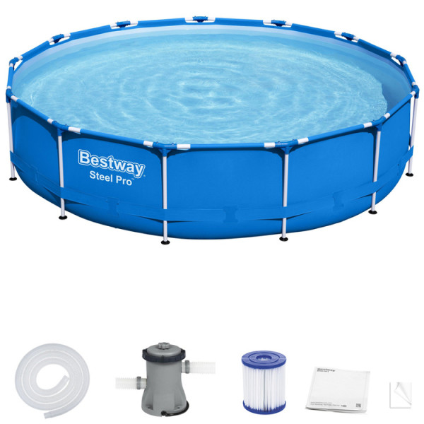 Каркасный бассейн Bestway 396x84cm 8w1 5612E