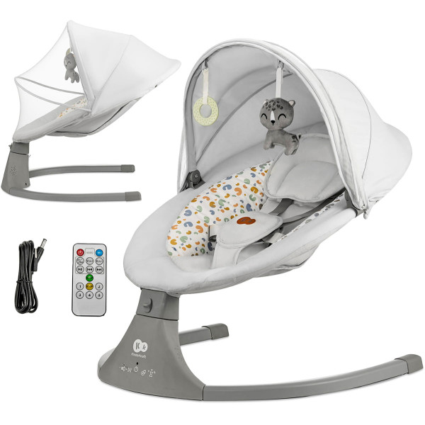 Шезлонг-гойдалка Kinderkraft LUMI 2