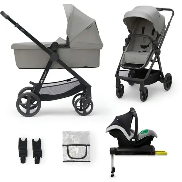 Коляска 4в1 Kinderkraft Newly Mink Pro