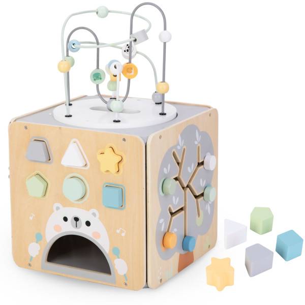 Сортер Большой куб Mamabrum MONTESSORI
