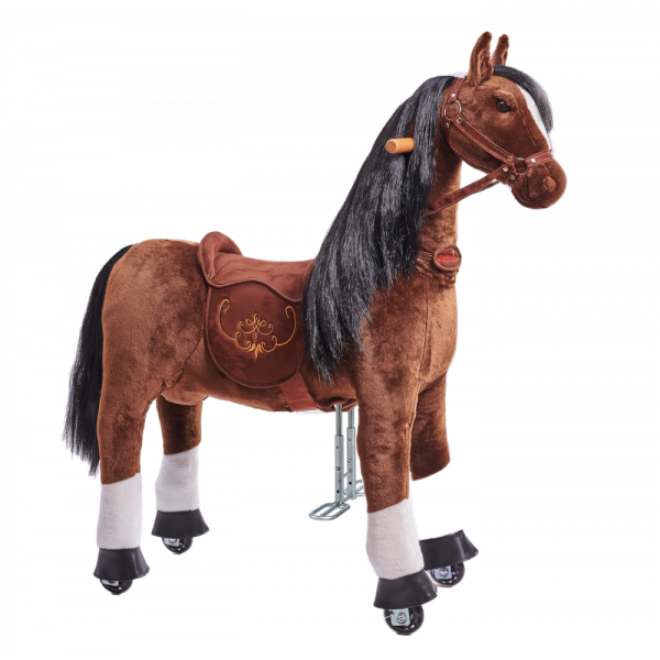 Механическая игрушка кузнечик на колесах Ponnie Happy M
