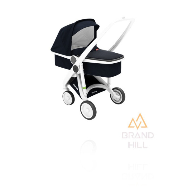 Коляска Greentom Upp Carrycot шасі White