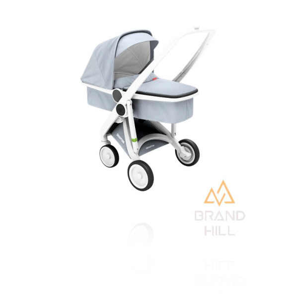 Коляска Greentom Upp Carrycot шасі White
