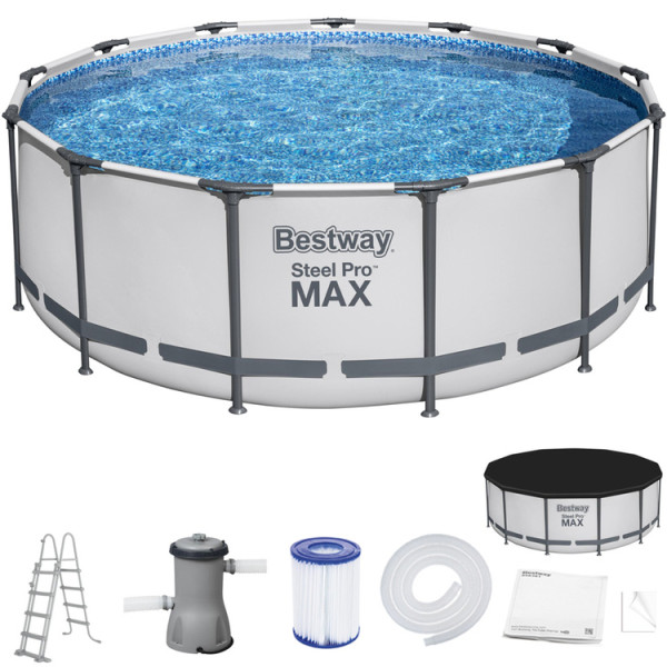 Каркасный бассейн Bestway 396x122cm 8w1 5618W