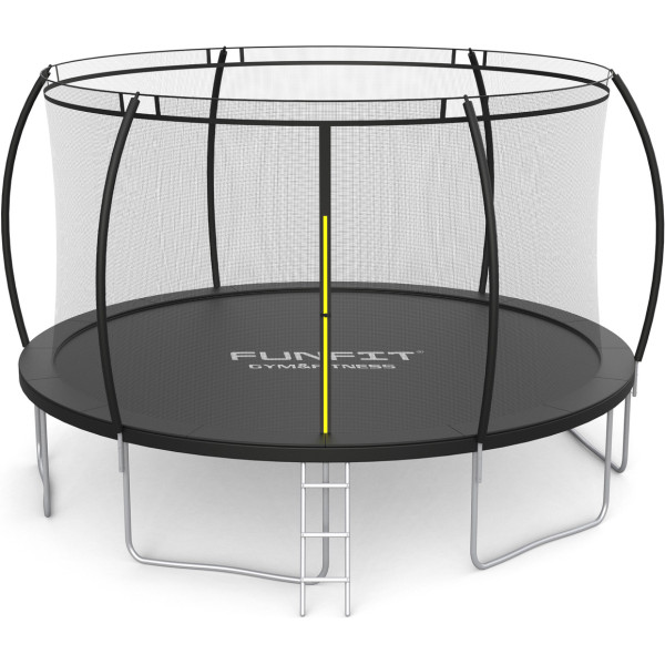 Батут для детей FunFit с лестницей 465cm 3124
