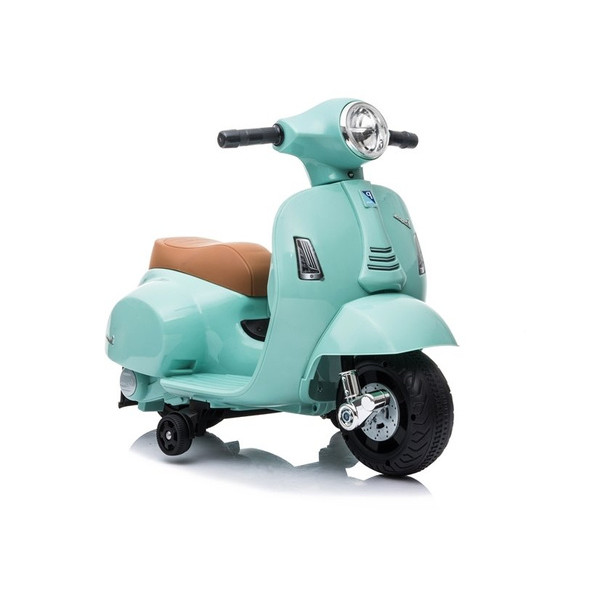 Детский электроскутер LEANToys Vespa GTS 300 Mini
