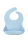 Нагрудник силіконовий 100% MinikOiOi BASICS - Mineral Blue