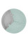 Секционная тарелка на присоске силиконовая MinikOiOi Puzzle - River Green / Powder Grey