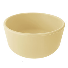 Глубокая силиконовая тарелка MinikOiOi Bowl - Mellow Yellow