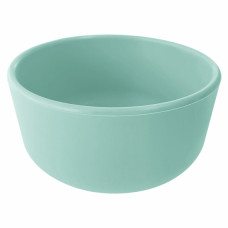 Глубокая тарелка силиконовая MinikOiOi Bowl - River Green