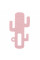 Прорізувач для зубів силіконовий MinikOiOi Cactus - Pinky Pink