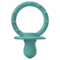 Пустышка силиконовая 100% MinikOiOi BASICS Gumy - Aqua Green, 3 м+