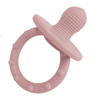 Пустышка силиконовая 100% MinikOiOi BASICS Gumy - Pinky Pink, 3 м+