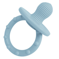 Пустушка силіконова 100% MinikOiOi BASICS Gumy - Mineral Blue, 3 м+