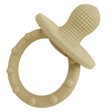 Пустушка силіконова 100% MinikOiOi BASICS Gumy - Mellow Yellow, 3 м+