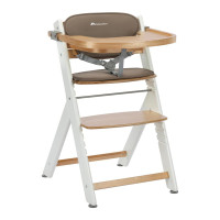 Стільчик для годування з вкладишем BEBE CONFORT Timba2 Light wood / Beige