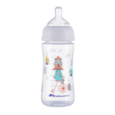 Бутылочка для кормления BEBE CONFORT Emo pp 270ml T1 FF белая