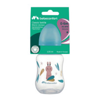 Пляшечка для годування BEBE CONFORT PP 120ml S.1 з силіконовою пустушкою Little Buddies