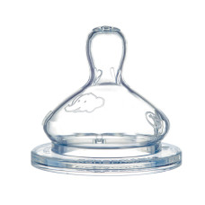 Силиконовая соска BEBE CONFORT Emotion 2шт размер S0 первый прикорм широкая основа