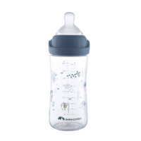 Пляшечка для годування BEBE CONFORT Emotion Physio 270ml синя Urban Garden