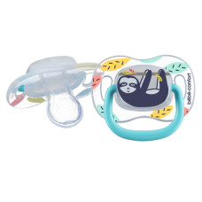 Пустышка силиконовая с поворотной базой BEBE CONFORT 2 шт 6/36 Lazy Sloth