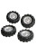 Набір надувних колес Rolly Toys rollyTrac Air Tyres 4х310х95