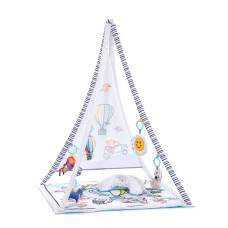 Многофункциональный игровой коврик Hauck 1st Tent White