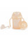 Чашка непроливайка с силиконовым носиком 230мл Twistshake Pearl Champagne Mini