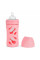 Стеклянная антиколиковая бутылочка с силиконовой соской 260мл Twistshake Pastel Pink