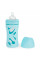 Скляна антиколікова пляшечка із силіконовою соскою 260мл Twistshake Pastel Blue