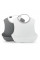 Комплект нагрудников Twistshake Pastel Grey/ White (2шт) 4+ мес