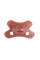 Пустушка силіконова Difrax Dental 0-6 міс, Brick