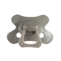 Пустышка силиконовая Difrax Dental 6+ мес, Clay
