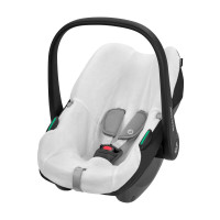 Летний чехол MAXI-COSI CabrioFix i-Size/Pebble S органический хлопок Natural White