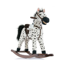 Кузнечик-качели Milly Mally Mustang Black Dot