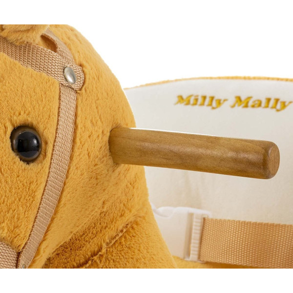 Лошадка с колесиками Milly Mally Polly Light Brown