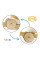 Лошадка с колесиками Milly Mally Polly Light Brown
