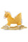 Лошадка с колесиками Milly Mally Polly Light Brown