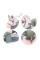 Лошадка с колесиками Milly Mally Polly Pink Единорог