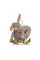 Гойдалка з коліщатками Milly Mally Polly Plus Grey Bunny