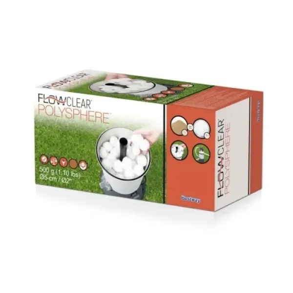 Фильтр-шарики для песочного насоса Bestway 58475 PET 500g